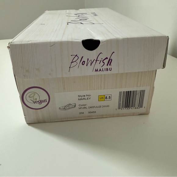 NEW Blowfish Marley Slip On Sneaker Natural Camouflage Canvas Brown‎ Size 8.5 - Picture 10 of 10